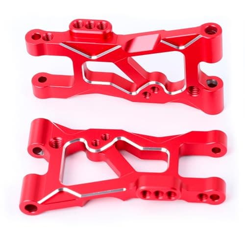 Image of BENMAZ Aluminum Alloy Rear Lower Suspension Arms for 1/10 4-Tec Drift Ford Mustang Upgrade Parts,Replace #8331