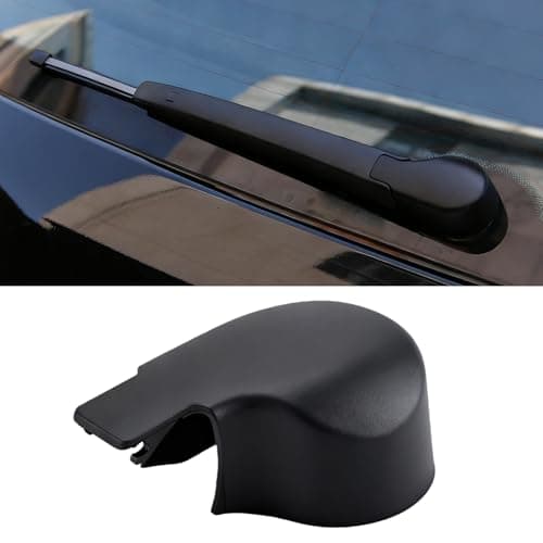 Image of Rear Windshield Wiper Arm Nut Cover Cap,Replacement Rear Wiper Nut Cap,Rear Wipers Arm Cover Caps Compatible with VW Golf MK6 MK7 Tiguan Octavia Sharan Passat,OEM 5K6955435 5GM955435