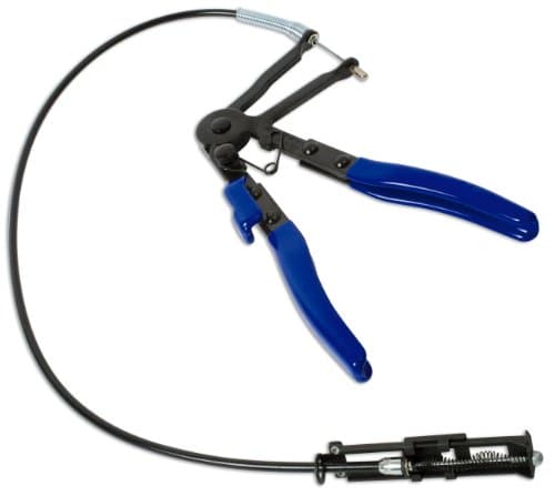 Image of Laser 4024 Hose Clamp Pliers - Long Reach, Black