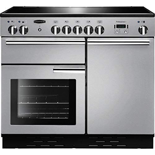 Image of Rangemaster Professional Plus 100cm Electric Range Cooker with Induction Hob - Stainless Steel