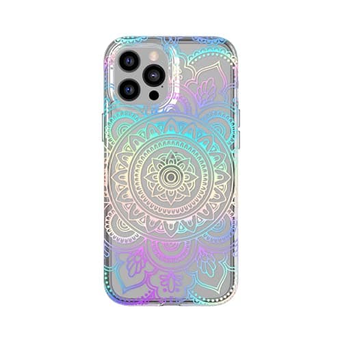 Image of Tech21 T21-9303 Evo Art Mandala for iPhone 12 Pro Max - Protective Phone Case with Exclusive Artwork and 12ft Multi-Drop Protection