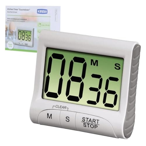 Image of Xavax Countdown 00111319 Kitchen Timer Digital, White