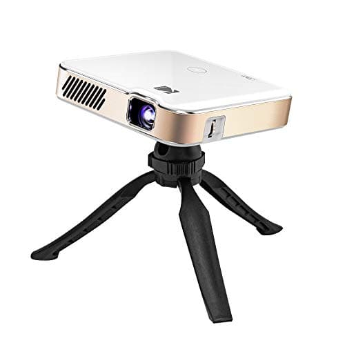 Image of KODAK Luma 450 Portable Full HD Smart Projector, Wi-Fi, Bluetooth, HDMI and USB Compatible Mini Home Theater System Up to 150, 1080p Native Resolution (4K), 200 Lumens, Tripod Included