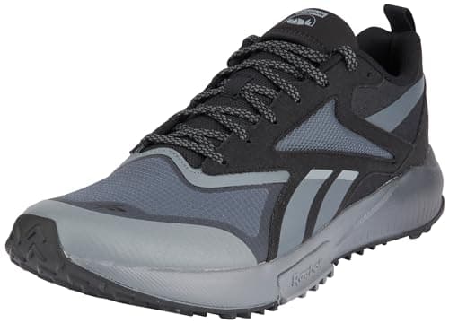 Image of Reebok Men Lavante Trail 2 Sneaker, Core Black/Pure Grey 6/Pure Grey 7, 9.5