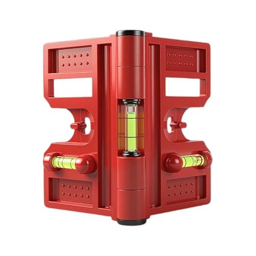 Image of Bubble Level for Fence Post - Bubble Level for Fence Post for Accurate Alignment, Accurate Measuring Tool for Vertical and Horizontal Installation of Posts Ideal for Fence Post