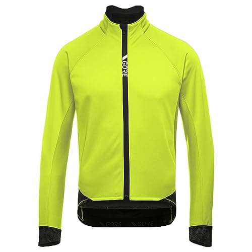 Image of GORE WEAR Mens C5 Jacket, Neon Yellow, XL EU