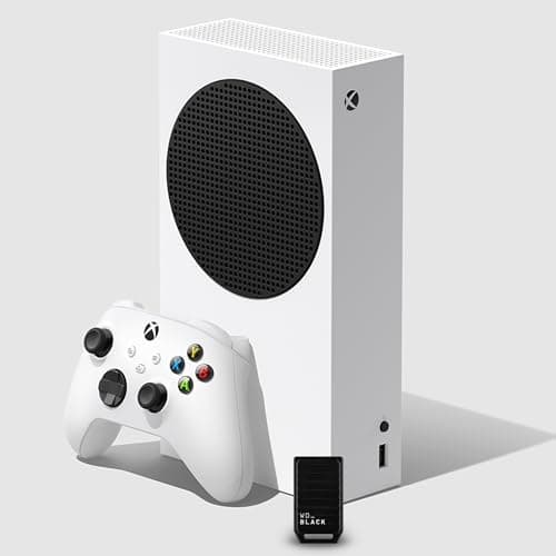 Image of Xbox Series S 512GB + WD_BLACK C50 1 TB Expansion Card, an Official Licensed storage expansion card for Xbox S