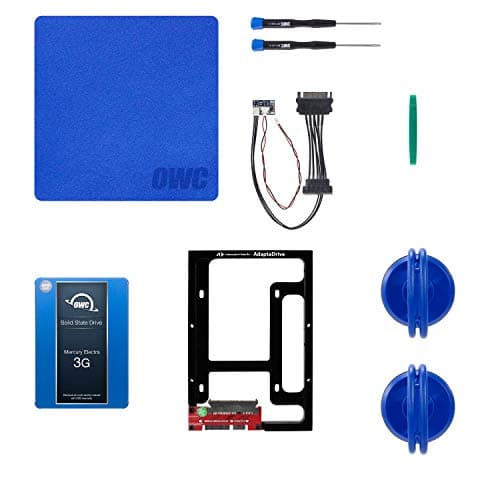 Image of OWC 1.0TB 3G SSD and HDD DIY Complete Bundle Upgrade Kit for Late 2009-2010 iMacs (OWCKITIM09HE1TB)