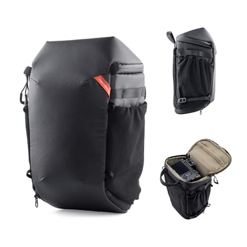 Image of PGYTECH Small Camera Bag with Adjustable Shoulder Strap, Bum Bag Shoulder Bag with Additional Expandable Pockets, Compatible with Nikon/Canon/Sony/DSLR/SLR/Mirrorless Cameras and Lenses