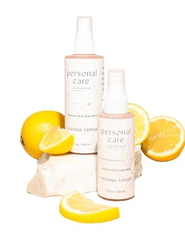 Image of Lemon Flavored Feminine Body Spray – Edible-Safe Hydrating Mist for Freshness, Balance & Daily Comfort (4 FL. OZ.)