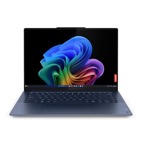 Image of Lenovo Yoga Slim 7 14.5" 3K 90Hz OLED Laptop (Snapdragon X Elite 12 Core CPU | 16GB LPDDR5 RAM | 1TB NVMe SSD | Thunderbolt 4 | Adreno Graphics | Windows 11) - Cosmic Blue