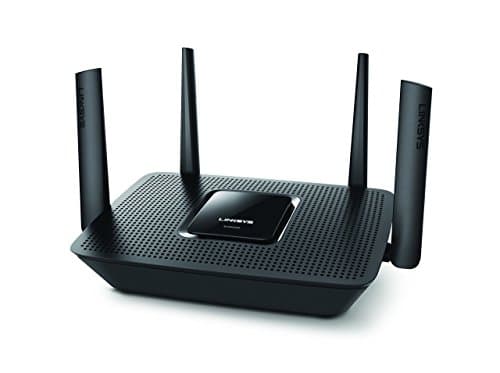 Image of Linksys EA8300 Max-Stream: AC2200 Tri-Band Wi-Fi Router for Wireless Home Network, Uninterrupted Gaming and Streaming, MU-MIMO (Black)
