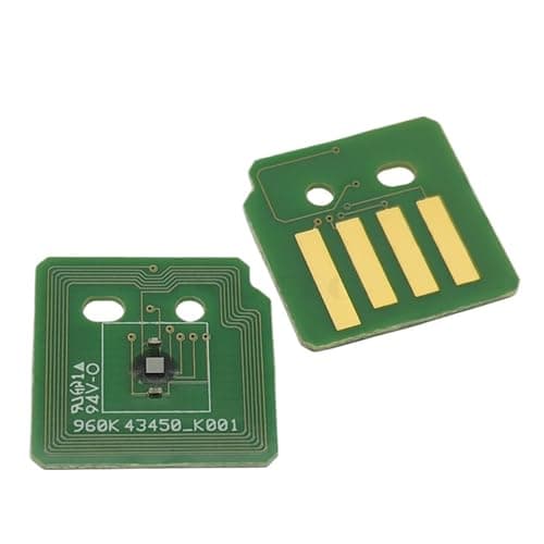 Image of 4PCS WorkCentre7125 WorkCentre7120 Toner Chip,Compatible For Xerox, WorkCentre 7120 7125 7220 7225 006R01457 006R01461 Cartridges(4X Cyan 006R01464)