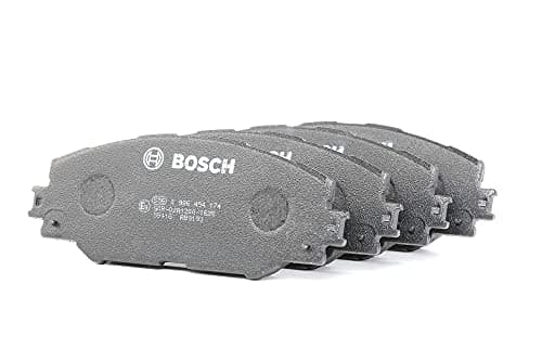 Image of Bosch BP1085 - Brake Pads Car Front Axle - Bosch Quality - Reduced Noise and Dust - ECE-R90 Certified - Copper-Free - 1 Set of 4 Pads
