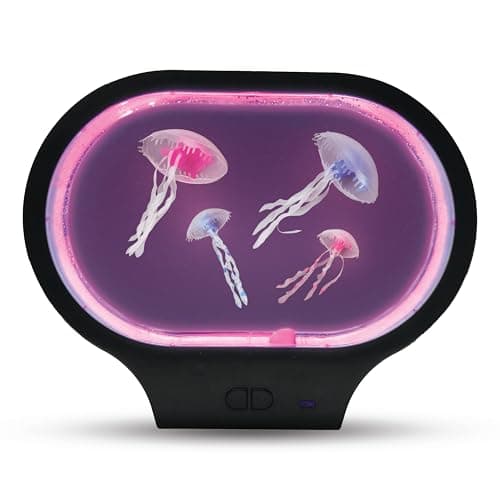 Image of RED5 Oval Realistic Jellyfish Tank Lamp USB Powered Colour Changing LED Light