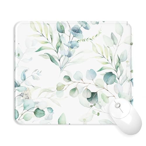 Image of Giecy Gaming Mouse Pad, Durable Stitched Edges Mouse Mat, Lycra Surface, Non-Slip Rubber Base for PC, Laptop, Office, Gaming (Green grass)