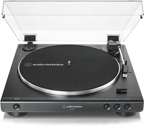 Image of Audio-Technica LP60XBK Fully Automatic Belt-drive Stereo Turntable Black