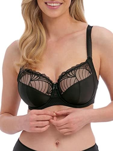 Image of Fantasie Adelle Side Support Bra Black Black 34GG
