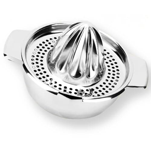 Image of Stainless Steel Lemon Squeezers, Manual Juicer Lime Citrus Orange Fruit Hand Press Squeezer, Multi-purpose Manual Juicer Kitchen Tool