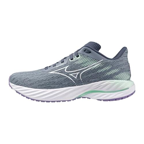 Image of Mizuno Women's Wave Inspire 21 D Womens, Tradewinds-white, 8 Wide