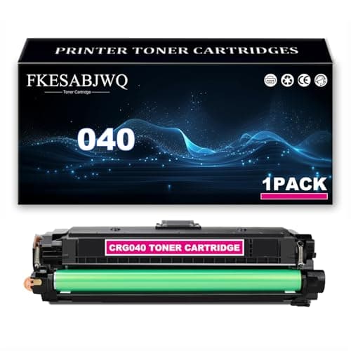 Image of 040 Toner Cartridge, Compatible 040K 040C 040M 040Y Toner Cartridges for Canon LBP712Ci LBP710Cx LBP712Cx LBP712Cdn Printer,Magenta-1 Pack