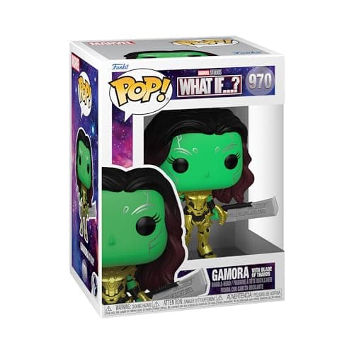 Image of Funko POP! Marvel - the Mantle - What If - Gamora With Blade Of Thanos - Marvel What If - Collectable Vinyl Figure - Gift Idea - Official Merchandise - Toys for Kids & Adults - TV Fans