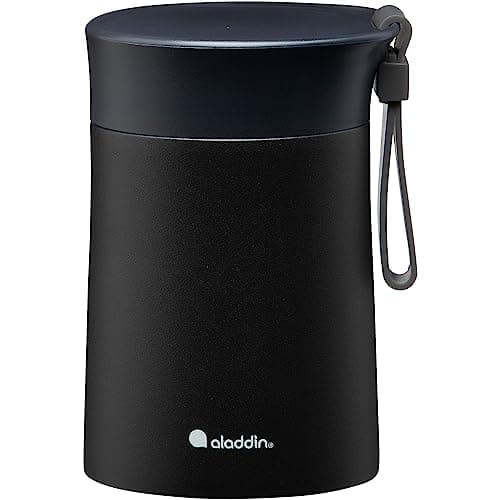 Image of Aladdin Bistro Thermavac Stainless Steel Food Jar 0.4L - Lava Black