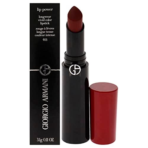 Image of Giorgio Armani Lip Power Longwear Vivid Color Lipstick - 405 Sultan For Women 0.11 oz Lipstick