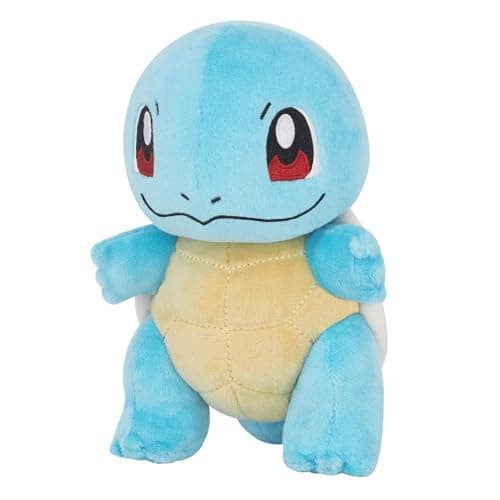 Image of Sanei Pokemon All Star Series PP19 Squirtle Stuffed Plush, 6"