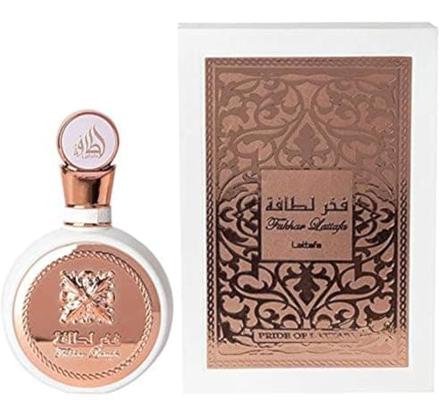 Image of Fakhar Rose Gold Perfume 100 ml Eau de Parfum for Women, Arabic, Oud Oriental, Women's Fragrance, Attar Women, Halal Musk, Notes: Rose, Jasmine, Ylang-Ylang, Patchouli, Vetiver…