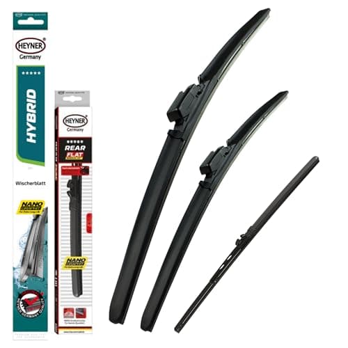 Image of HEYNER Fits: Mercedes A-Class 2018-onwards Wiper Blades Hybrid 24"19"13" HH2419TLM13HRF