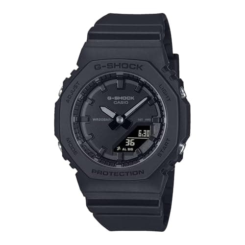 Image of G-Shock Casio Analog Digital Women's Watch GMAP2100, Black Black, Modern