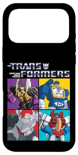 Image of Transformers Decepticon Retro Vintage Color Box Panels Case for iPhone 17 Pro Max