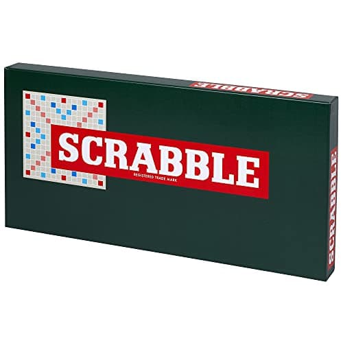 Image of Ideal Scrabble Classic: a Reproduction of The Original 1950's Design with Wooden Tiles, Classic Games, for 2-4 Players, Ages 10+