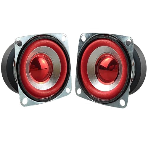 Image of Gikfun 2" 4Ohm 5W Full Range Audio Speaker Stereo Woofer Loudspeaker for Arduino Replacement (Pack of 2pcs) EK1949