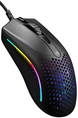 Image of GLORIOUS Model O 2 Mini Wired Gaming Mouse: Superlight 49g, 26K Optical Sensor, Motion Sync, 80M Clicks, 6 Programmable Buttons, Mouse for Small Hands, FPS, MMO, MOBA, Battle Royal Mouse - Black