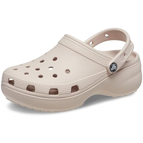 Image of Crocs Women's Classic Platform Clog Quartz Size 5 UK Women