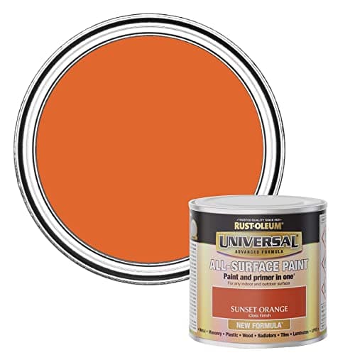 Image of Rust-Oleum Universal Gloss Sunset Orange 250ml