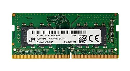 Image of Micron 8GB DDR4 1Rx8 PC4-2666V-SA2 MTA8ATF1G64HZ-2G6D1 So-DIMM Laptop RAM Memory