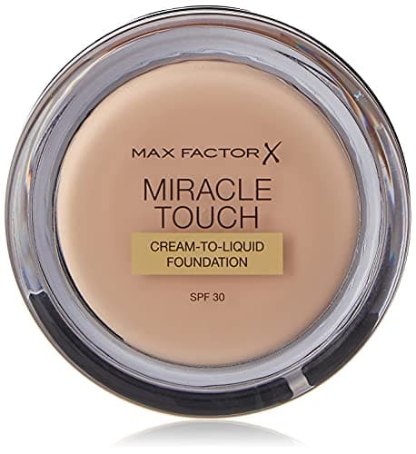 Image of Max Factor Miracle Touch Foundation, New and Improved Formula, SPF 30 and Hyaluronic Acid, Vanilla