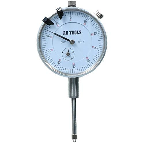Image of AB Tools Imperial Dial Test Indicator DTI Gauge/Clock Gauge Measuring Precision 0-1"