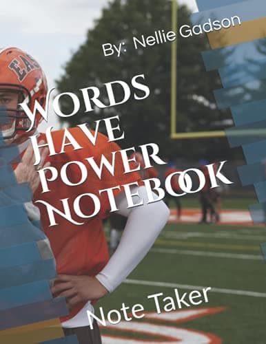Image of Words Have Power Notebook: Note Taker