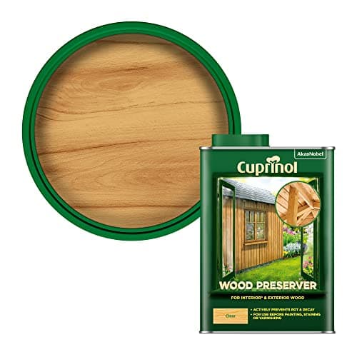 Image of Cuprinol 5330417 Wood Preserver - Clear - 1L