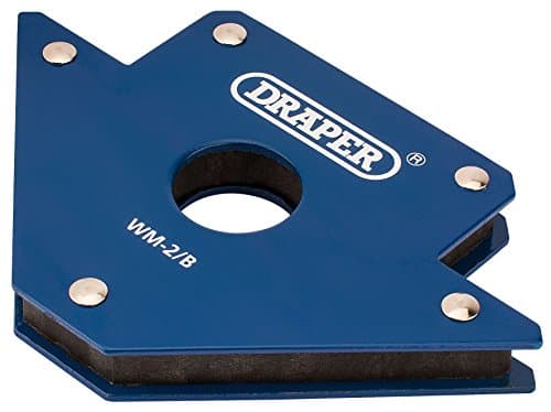 Image of Draper Tools WM-2/B 158W x 12D x 102H mm Multi-Purpose Magnetic Holder, Blue