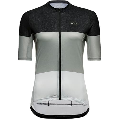 Image of GORE WEAR Breathable Women's Cycling Jersey, Spirit Stripes, Fast Moisture Wicking, Unique Design, Short Sleeve Cycling Jersey