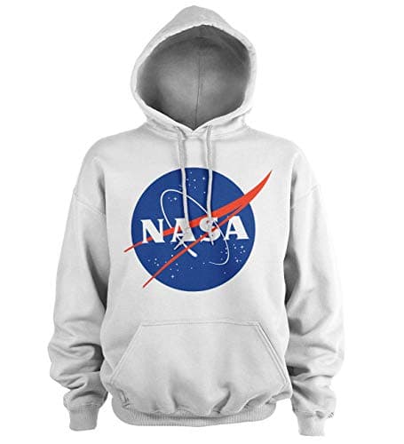 Image of Nasa Officially Licensed Insignia Hoodie (White), XX-Large