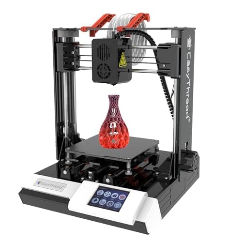 Image of CHENTON 3d printer for 3d printers EasyThreed K6 Plus 3D Printer FDM Desktop Printing Machine 150x150x150mm/5.9x5.9x5.9inches Print Size Removable Platform with Touchscreen Control Printing with TF