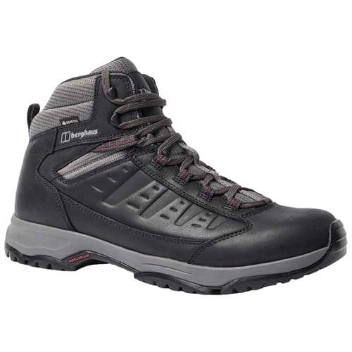 Image of Mens Valley GTX Walking Boot Black Red