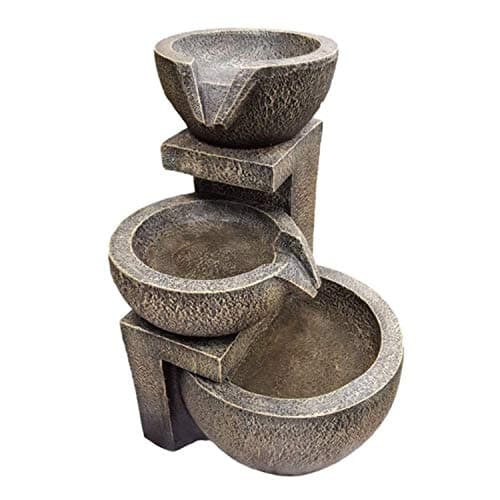 Image of Smart Garden Solar Genoa Cascade Oriental Garden Water Feature Fountain