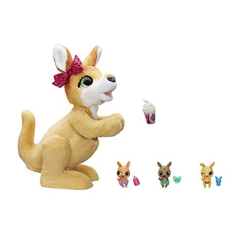 Image of FurReal Mama Josie the Kangaroo Interactive Pet Toy, 70+ Sounds & Reactions, Ages 4 & Up